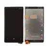 Дисплей для Nokia 920 Lumia з тачскрином та рамкою в зборі, колір чорний мініатюра 1
