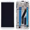 Дисплей для Meizu M6T з тачскрином та рамкою в зборі, колір білий мініатюра 1