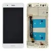 Дисплей для Huawei P9 Lite mini, Y6 Pro 2017, Enjoy 7, Nova Lite (SLA-L02/SLA-L22/SLA-L03) з тачскрином та рамкою в зборі, колір білий, оригінал мініатюра 1